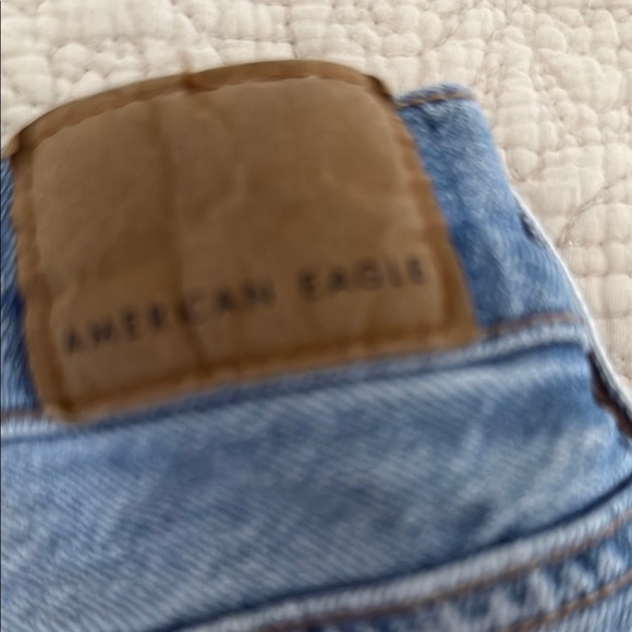 American Eagle Light Blue Jeans Shorts - Picture 5 of 7